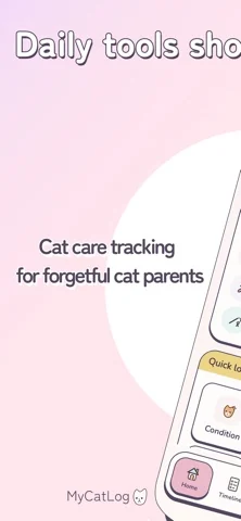 MyCatLog · Vista previa del App Store