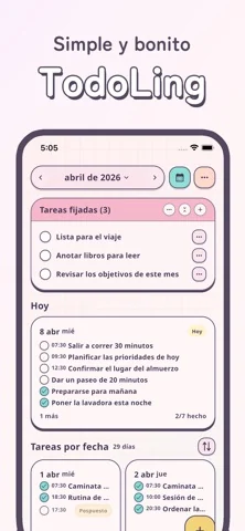 TodoLing · Vista previa del App Store